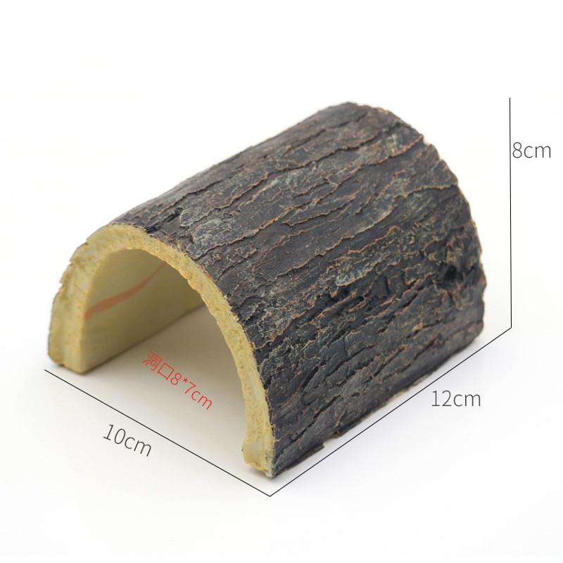 Resin Cave Turtle Terrace Reptile Platform Fish Tank Aquarium Landscaping Ornament Home Decor Aquarium Turtle Tank Decoration