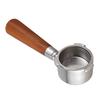 Coffee Filter Holder Without Bottom 51mm Replace Wooden Handle