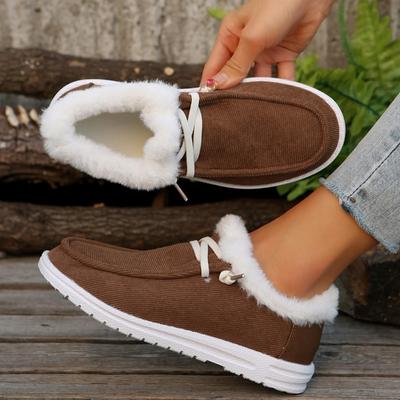 Женские зимние ботинки на плоской подошве, новые зимние ботинки с толстой подошвой, женские, бархатные, утолщенные, мохнатые, размер 43, женские, теплые, хлопковые, обувь