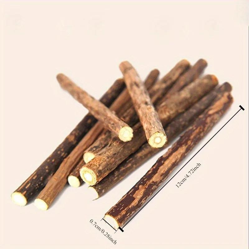 5Pc/Set Cat Cleaning Teeth Pure Natural Catnip Cat Molar Toothpaste Stick Silvervine Actinidia Fruit Matatabi Cat Snack Stick
