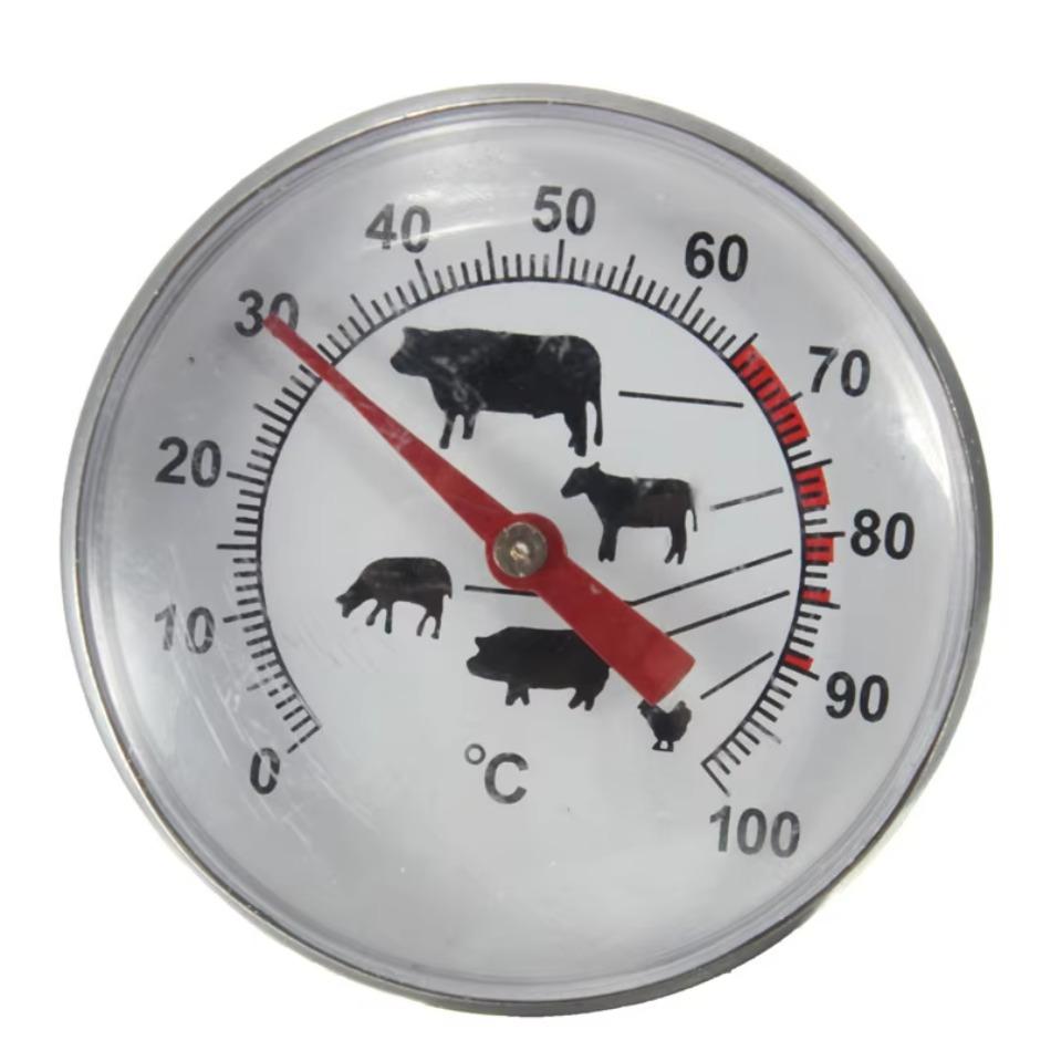 1 шт. Датчик температуры масла Датчик температуры продуктов Кухонный и бытовой зондовый тип Датчик температуры масла для фритюрницы Манометр