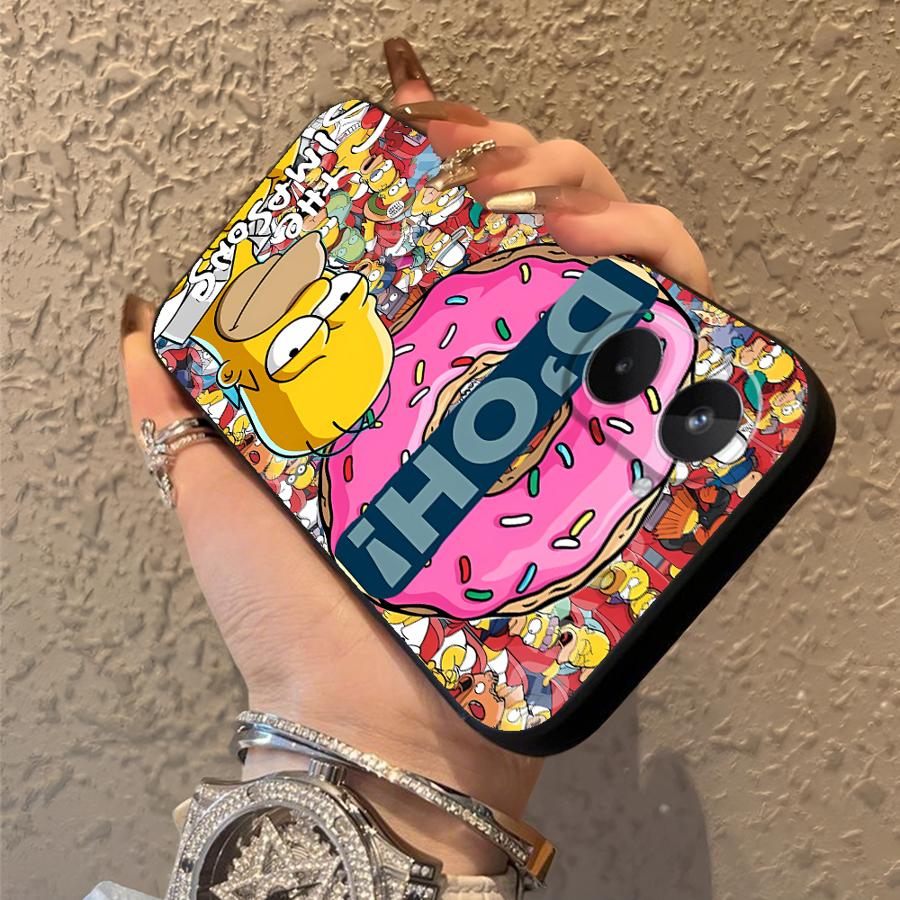 Чехол для телефона S-simpsons для Realme C21 Nazro 50 50i P3 Ultra 11 Pro C33 C35 C53 C55 12 14 GT Master Neo2 C25 C15 C12