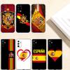 Прозрачный чехол для телефона с флагом Испании для Motorola Moto E22I E22S E22 E32 E40 E7 E7I G Plus Power Play Stylus G22 G14
