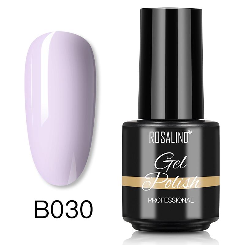 ROSALIND MINI гель-лак для ногтей цветной гибридный гель-лак для маникюра замачиваемая база верхнее покрытие УФ/светодиодная лампа для дизайна ногтей