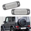 Для Mercedes Benz G-класса первого поколения W463 2013-2018 и G-класса второго поколения W463A 2019 светодиодная подсветка номерного знака без ошибок