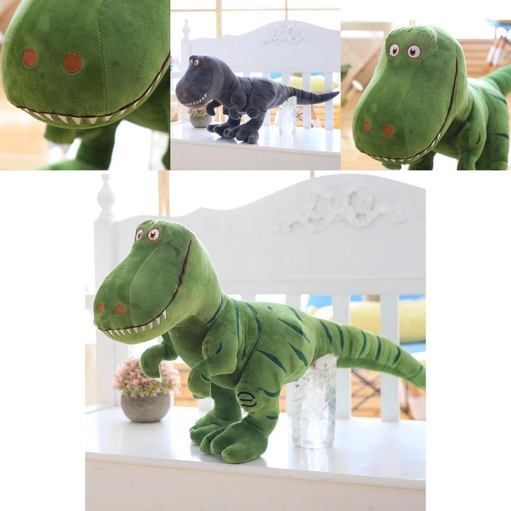 Soft And Huggable Dinosaur Plush Toys Cartoon Tyrannosaurus For Kids Boys Gifting