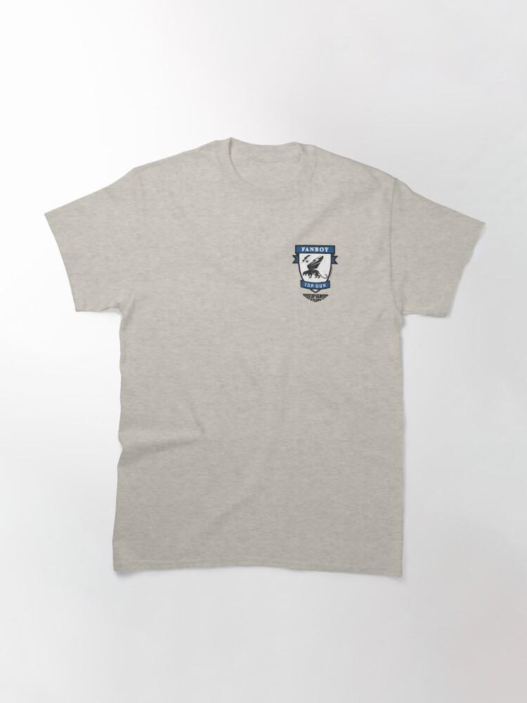 Top Gun Top Gun: Maverick Fanboy Pocket Crest Classic T-Shirt