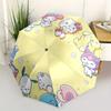 1 шт. Круглый зонт Hello Kitty Friends с пластиковой ручкой, подходит для всех сезонов, для дома, путешествий, улицы. Sanlio281