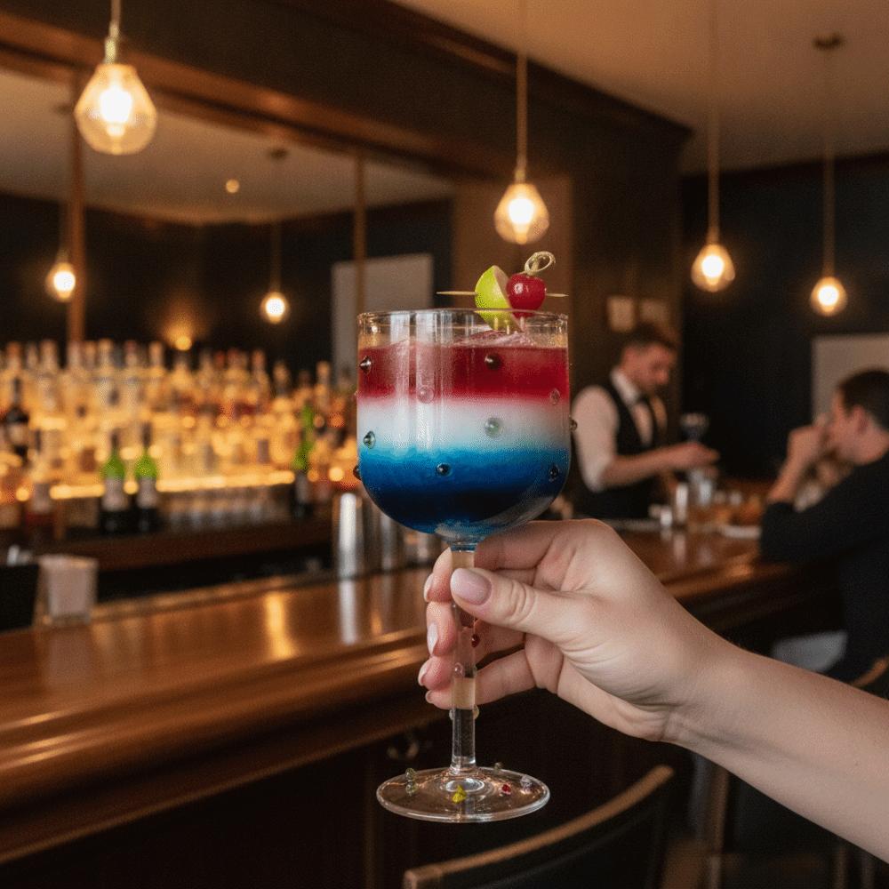 Glass Tall Glass Embossed Wine Cup Ins Colorful Dot Goblet Cup Banquet