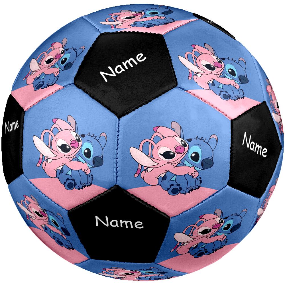 Custom Name Stitch Theme Size 5 Soccer Ball, Suitable for Both Indoor and Outdoor Matches, a Gift Suitable for Everyone.