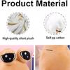Pou Alien Plush Toy 22cm Cartoon Anime Stuffed Animal Pet for Kids, Bedroom Decor, Birthday Christmas Gift for Boys Girls Fans