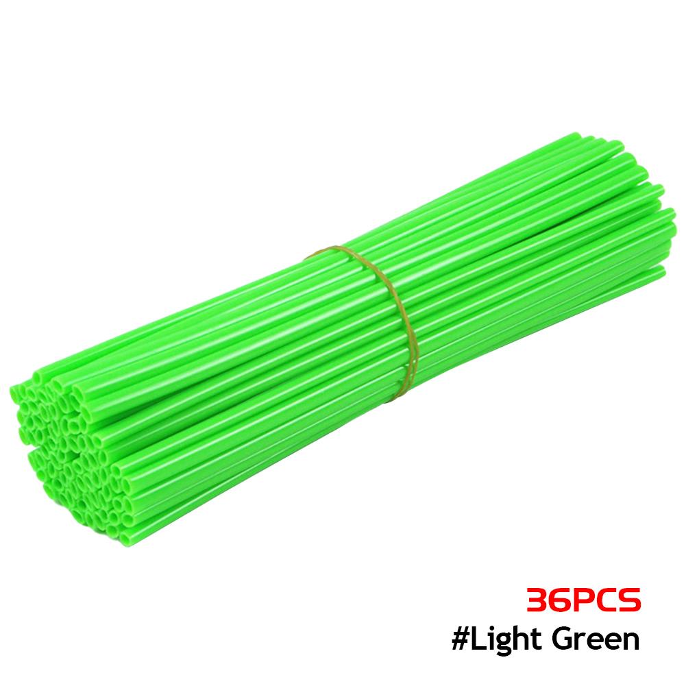 36 шт. защитные обертывания для колес мотоцикла со спицами, ободья, накладки на кожу, чехлы для труб для мотокросса, велосипеда, крутые аксессуары 12