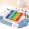 Colorful Wooden Multiplication Table Educational Toy for Children
