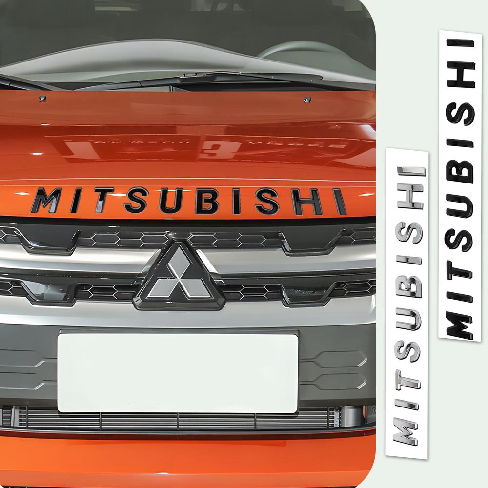 Автомобильные наклейки на капот с алфавитным гербом, стайлинг для Mitsubishi Asx Lancer 10 9 Outlander 2013 Pajero Sport L200 Expo