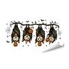 Indoor Outdoor Decorative Clings Halloween Window Clings, PVC Waterproof Static Decals, Removable Festive Wall Stickers