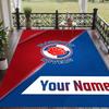 Custom Text Printed Rug Blackburn Rovers Football Non Slip Floor Carpet For Home Room Decor