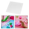 Clay Board Crafting Mat Transparent Pottery Tool DIY Model Polymer Backing