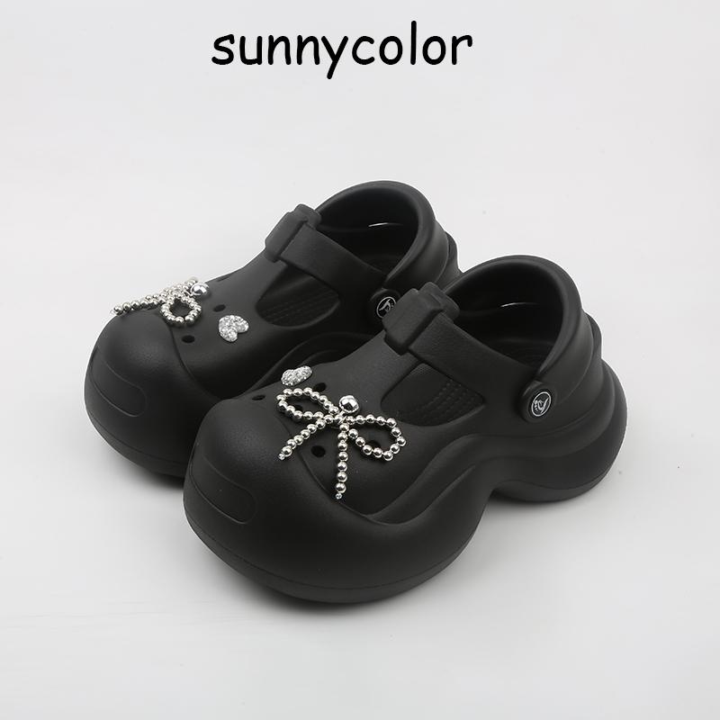 Fashion Shoes Woman 2025 Cover Toe Slippers Casual Butterfly-Knot Platform Luxury Butterfly-knot Fashion Slides Cover Toe Shoes Woman 20