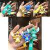 Adorable Cartoon Stitch Keychain Soft Silicone Couple Bag Charm For Car Keys