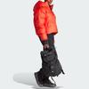 Adidas Короткая стеганая зимняя куртка X Stella McCartney Truenature с капюшоном и нашивкой-логотипом Женская куртка красная IL9614