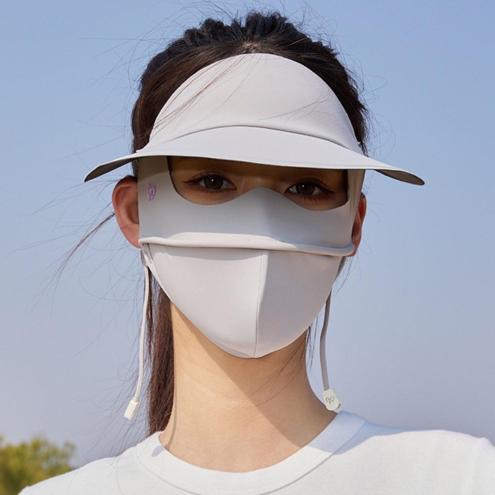 Маска из ледяного шелка с защитой от УФ-лучей, пылезащитная, вуаль для защиты от УФ-лучей, тонкая солнцезащитная маска для лица, унисекс