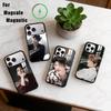Чехол для телефона Zhang Linghe для iPhone 17, 16, 15, 14, 13, 12, 11 Plus, Pro, магнитный, для беспроводной зарядки Magsafe