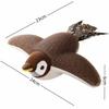 Remote Control Cat Toy Interactive Electric Fluttering Sparrow Realistic Bird Movements Engaging Pet Play Accessory