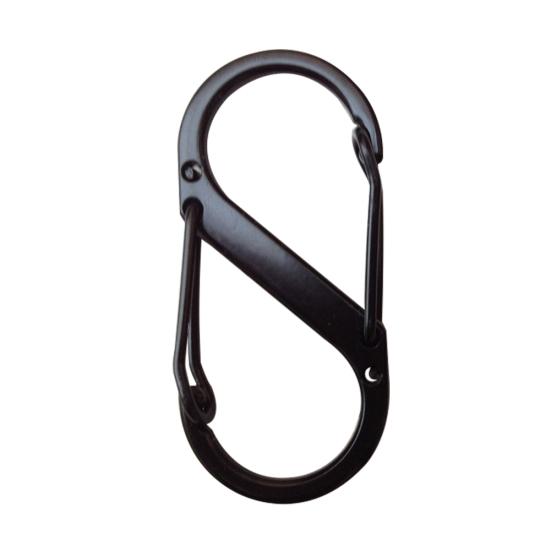 8 Shape Buckle Keychain Outdoor Camping Climbing Fast Hanging Hook Latch Hooks