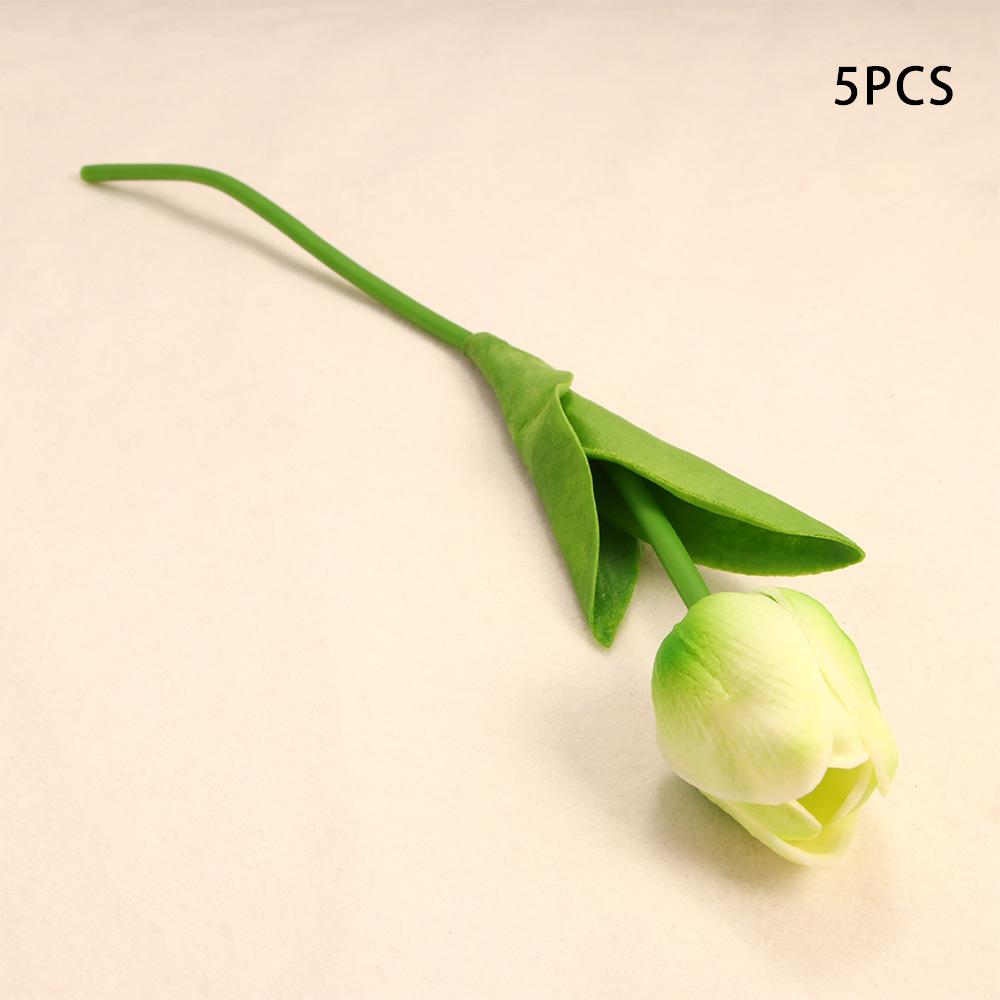 DIY Real Touch Гирлянда Свадебный букет Свадебная комната Искусственные цветы Тюльпан Искусственное растение Тюльпаны