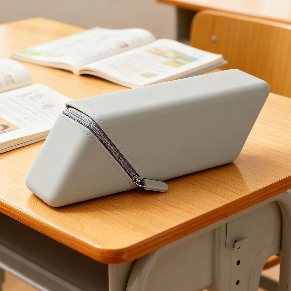 Silicone Pen Holder Desk Organizer Pencil Pouch for Child Home