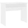 VidaXL White Desk 90x50x74 Cm Chipboard