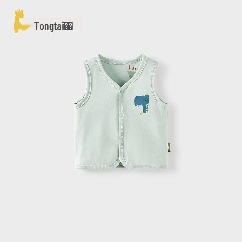 Двусторонняя хлопковая жилетка для малыша TONGTAI