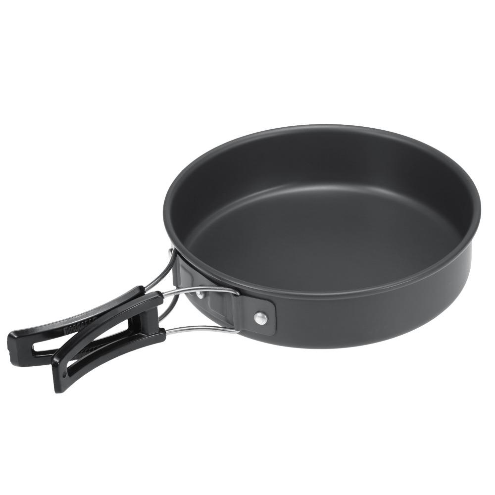 Lightweight Camping Cookware Set Stackable Outdoor Cooking Equipment Portable Cookware Kit  Camping