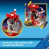 Конструктор LEGO Соник Хеджихог и Шэдоу Хеджихог Побег, Игрушечный мотоцикл, Фигурка персонажа видеоигры, Игрушка Соник для детей, Подарок геймеру, Возраст 8+, 76
