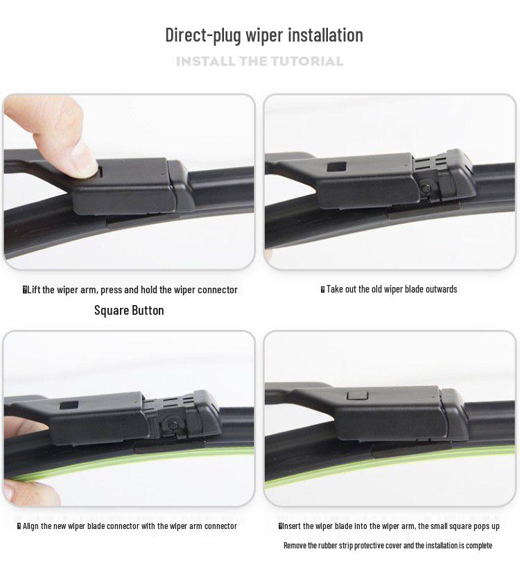 Frameless Wiper Blades for Geely Binrui (2018-2022 Models)