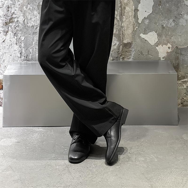 Черные повседневные мужские кожаные туфли, роскошные дизайнерские стили, офисные и деловые дерби, высококачественная обувь 38-46, молодежные