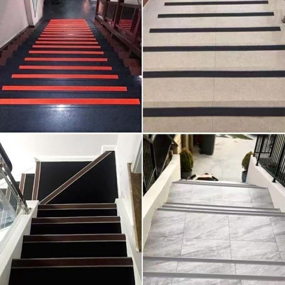 Self-adhesive Anti-Slip Stair Strip Non Slip Staircase Protection Step Protector Rug Kindergarten