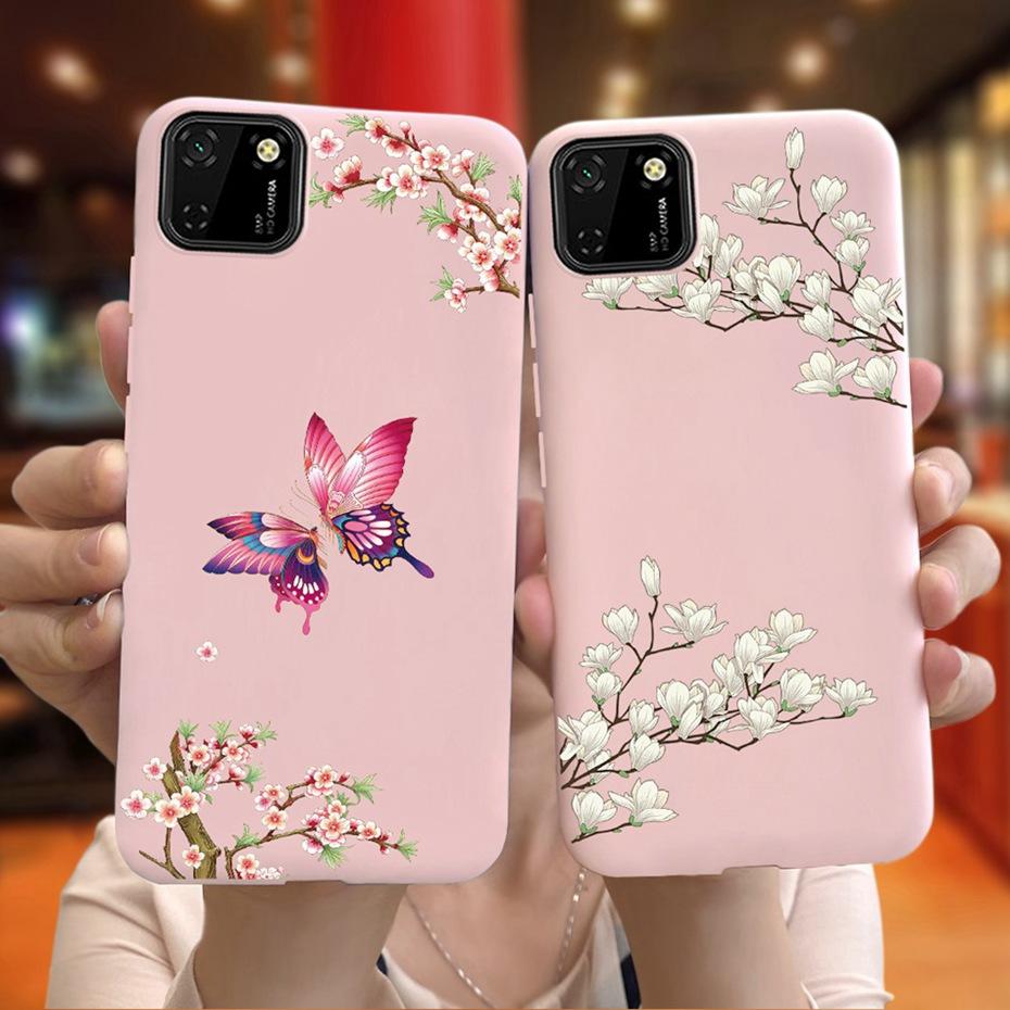 Case For Huawei Y5p Cute Animal Cartoon Candy Color Soft Silicone TPU Phone Bumper For Huawei Y5P 2020 Y 5P DRA-LX9 Back Cover