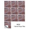 10 шт. DIY мозаика мраморные наклейки на стену имитация кирпича украшение спальни водостойкая самоклеящаяся плитка обои декор кухонного шкафа