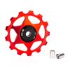 13T алюминиевый сплав велосипеды направляющее колесо переключения передач шкив заднего переключателя передач герметичный подшипник колеса велосипеда шкив заднего переключателя передач