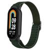 Для Xiaomi Smart Band 9/8 Нейлоновый ремешок для часов с волновым узором Металлическая застежка Регулируемый браслет