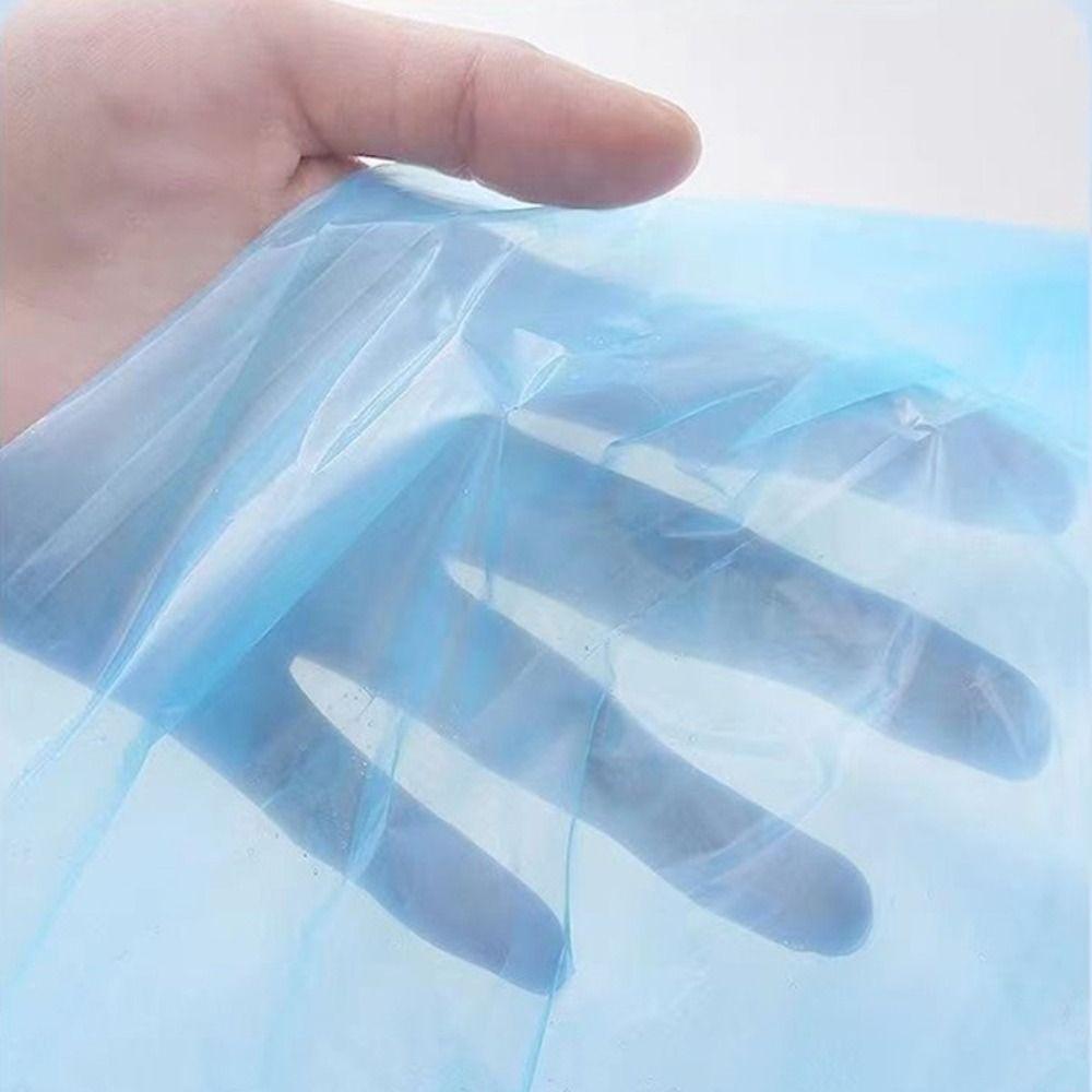 1PC Transparent Thickened Disposable Raincoat Foot Sealing Foot Wrap Rainpants Waterproof Oil Resistant Pants For Outdoor