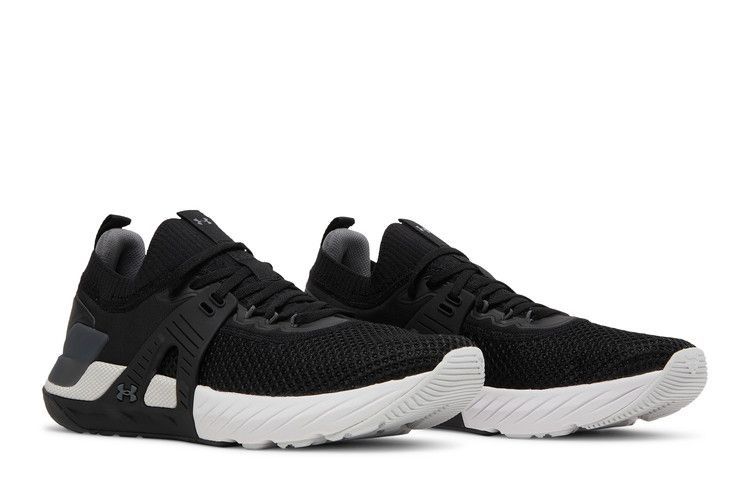 Мужские кроссовки Under Armour Project Rock 4 Черный Черный/Белый