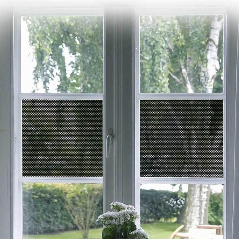 2 шт., универсальные солнцезащитные козырьки для окон автомобиля из ПВХ, электростатическая наклейка, Стайлинг автомобиля, люк на крыше автомобиля, солнечная пленка, тен...