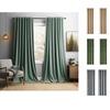 52x63 Inch Green Thermal Insulated Curtains - Soundproof Velvet Curtains With Grommets, Suitable For Bedroom And Living Room, Energy Saving Luxury