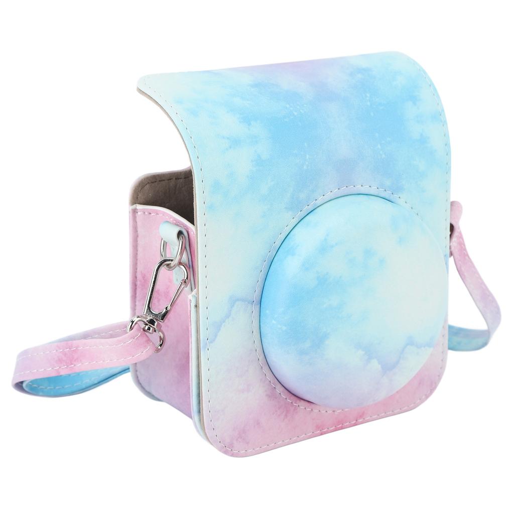 Мини-сумка для мгновенной камеры, защитный чехол для камеры из ПУ с регулируемым плечевым ремнем для камеры Fujifilm Instax Mini 12