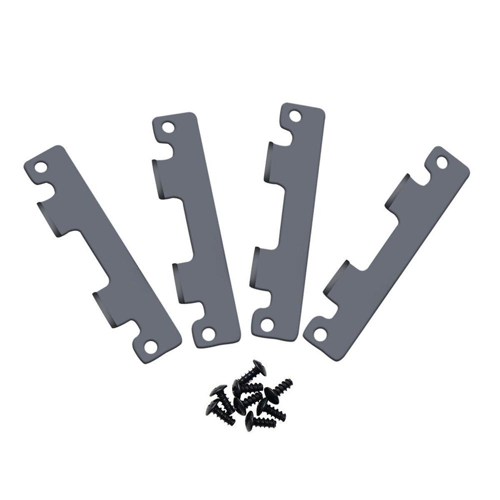 1Set Tailgate Hinge Plates And Screws For Yamaha Rhino 700 Yxr700F 2008-2013