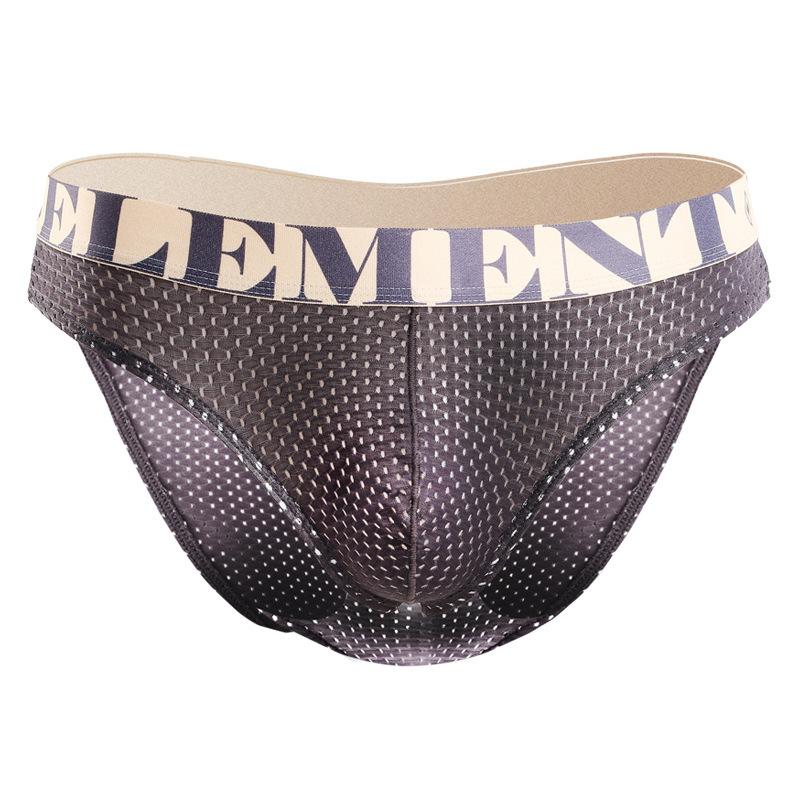 Men's Briefs Underpants Contour Support Pouch Elastic Waistband Moisture-wicking Cotton Brief Soft Breathable Underwear