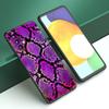 Sexy Python Snake Skin Case For Samsung A13 A22 A24 A32 A23 A25 A34 A35 A52S A53 A54 A55 A73 5G A12 A14 A15 A31 A33 A50 A51 A72