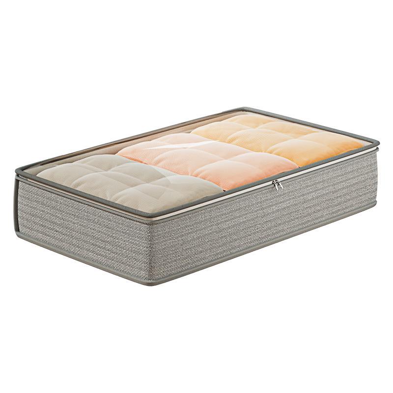 Плоский ящик для хранения под кроватью и выдвижной ящик для сезонных одеял и органайзер для одежды